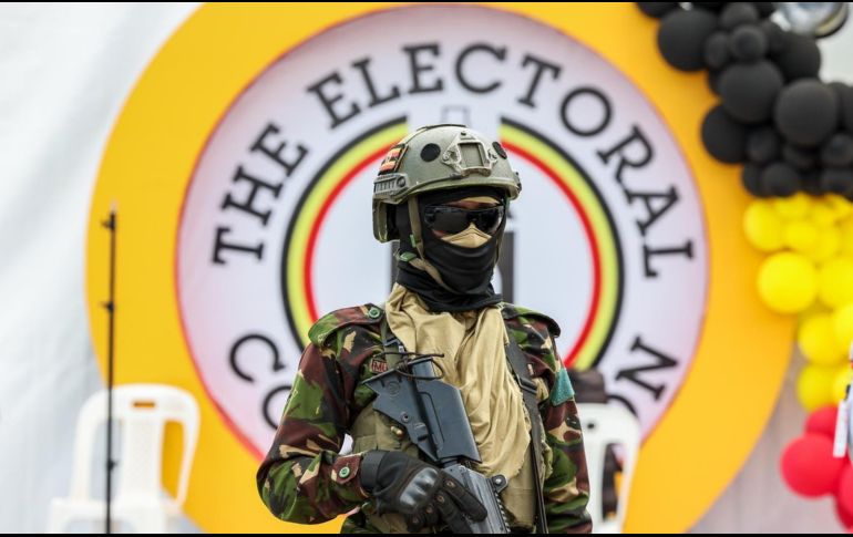 Este es el saldo al momento de las revueltas contra el Presidente Museveni, quien fue reelegido para un séptimo mandato. EFE / ARCHIVO