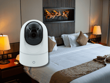 Muchas cámaras ocultas utilizan iluminación infrarroja para grabar en la oscuridad. UNSPLASH / M. KESKIN / UNSPLASH / V. BRUZEK