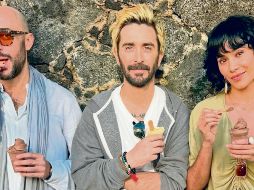 Alfonso Borbolla, Octavio Hinojosa y Maya Zapata protagonizan “Sobriedad, me estás  matando”. CORTESÍA