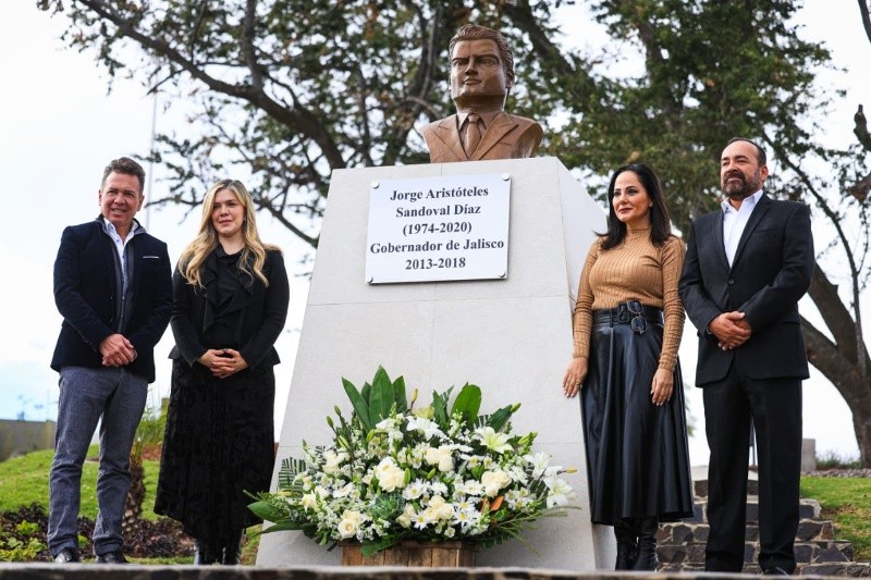 El gobernador Pablo Lemus destacó el legado que dejó Jorge Aristóteles Sandoval, pero también aseguró que la actitud permitirá recordar a los gobernantes.&nbsp;EL INFORMADOR / J. ACOSTA&nbsp;