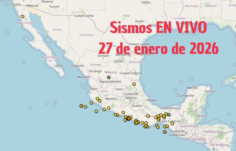 Monitoreo EN VIVO de los temblores en México. ESPECIAL / SSN&nbsp;