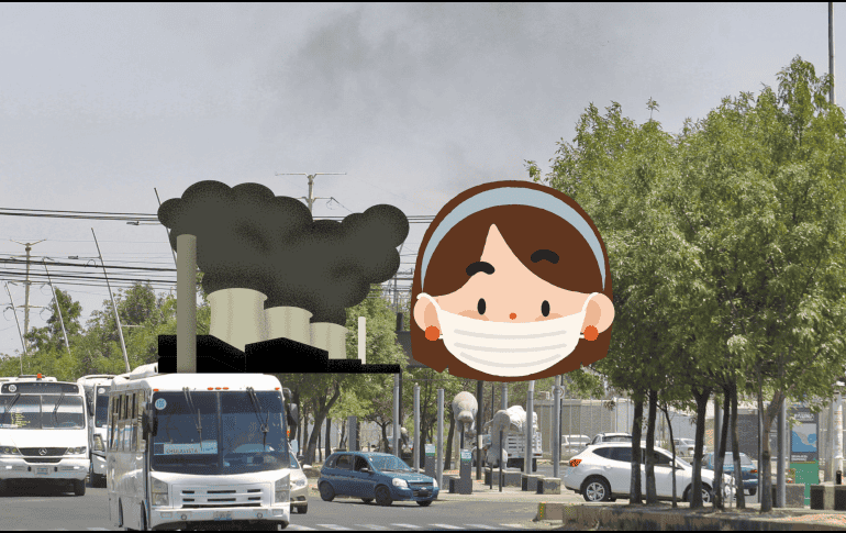 La contaminación atmosférica puede ocasionar graves afectaciones a la salud. EL INFORMADOR / ARCHIVO