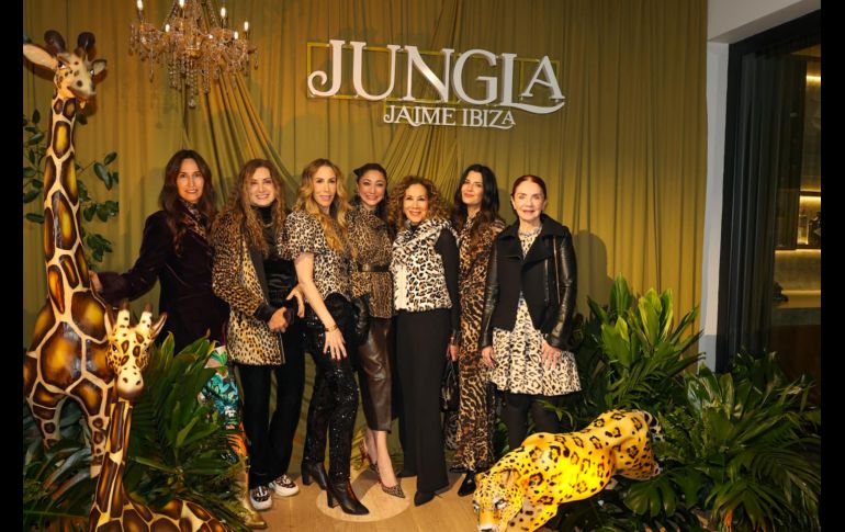 Regina Dondé, Anamargara, Brenda Jaet, Zaira Marino, Beatriz Calles, Aline Bortoloti y Lisette Trepaud. GENTE BIEN JALISCO / Revista del 30 de enero 2026