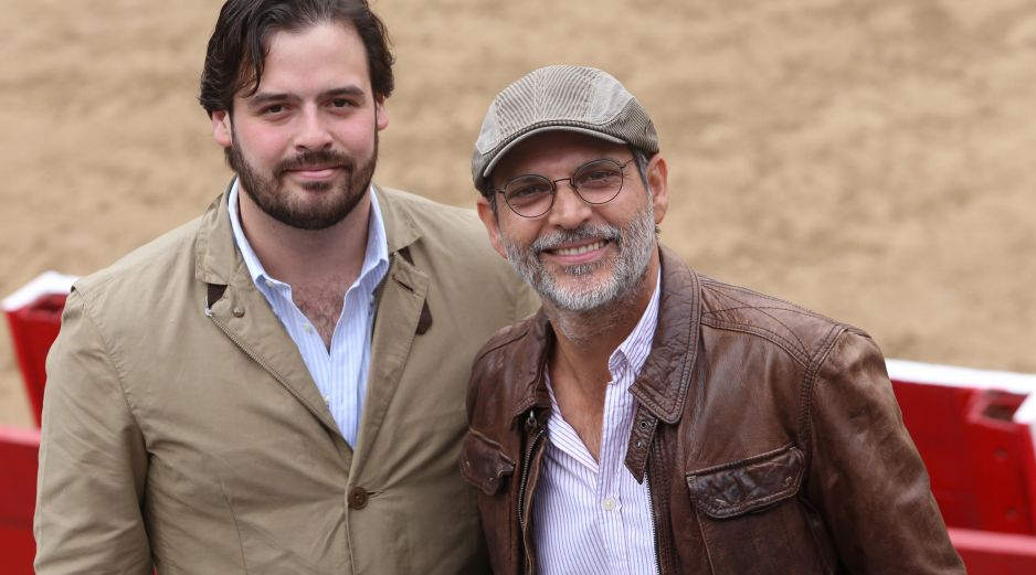 Iñaki Enriquez y Cristóbal García Vivanco. GENTE BIEN JALISCO / 59 aniversario de la Plaza de Toros Nuevo Progreso