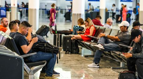 En el Aeropuerto Internacional de Guadalajara se registraron tres vuelos cancelados y siete con demoras. EL INFORMADOR/A.NAVARRO