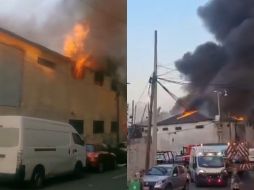 Las autoridades aún no han determinado la causa del incendio ni la extensión total de los daños. ESPECIAL.