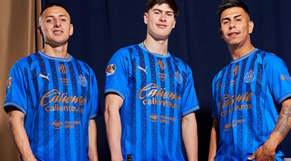 El Guadalajara dio a conocer de manera oficial su tercer uniforme para el Torneo Clausura 2026. ESPECIAL / Chivas