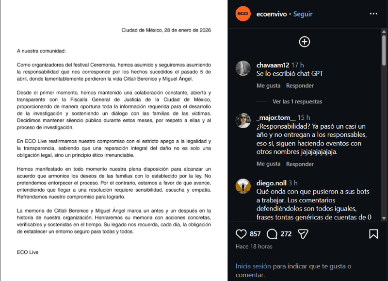 ESPECIAL/IG/@ecoenvivo&nbsp;