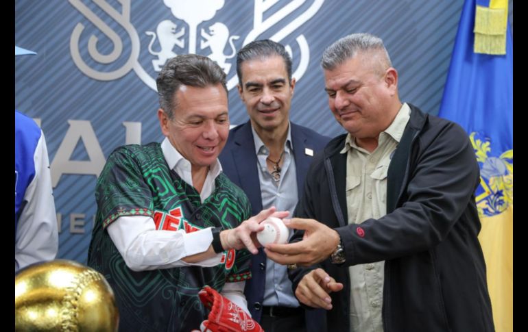 El Gobernador del Estado, Pablo Lemus, ofreció una rueda de prensa en la que destacó la oportunidad única que tiene la entidad de poder albergar un certamen de gran magnitud. EL INFORMADOR/ A. NAVARRO.