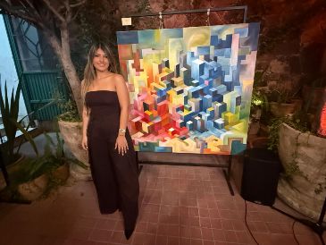 En el marco de Art Wknd GDL 2026, el espacio Cafetal 97 abrió sus puertas este jueves a la exposición Habitar el Movimiento, un proyecto compartido por las artistas Karina Tejeda y Marissa Falomir. EL INFORMADOR / H. Navarro