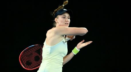 La kazaja disputará la Final de un Grand Slam por primera vez desde 2023. EFE/J. Carrett