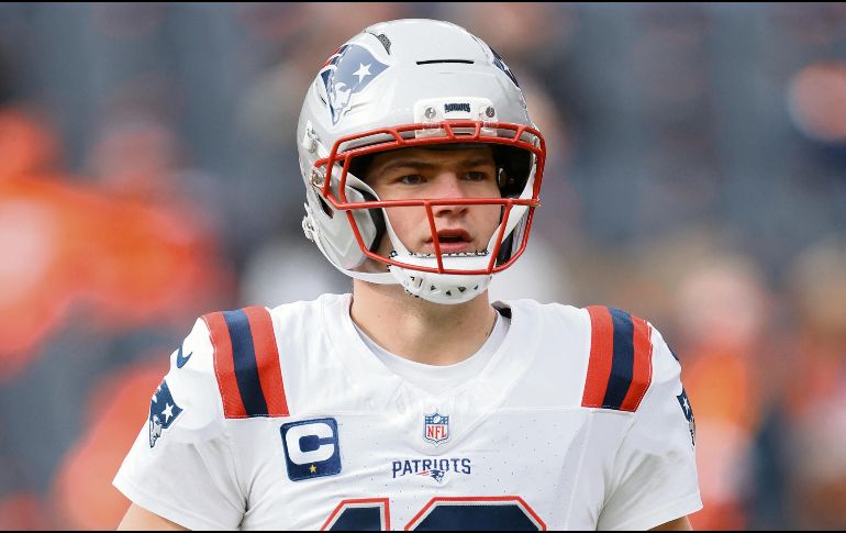 Drake Maye y los Patriots viajarán el próximo domingo a Santa Clara para su última semana de preparación de cara al compromiso. AFP