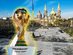México será el primer país de Norteamérica en recibir el trofeo, con Guadalajara como segunda ciudad en tenerlo. ESPECIAL / EL INFORMADOR y AFP