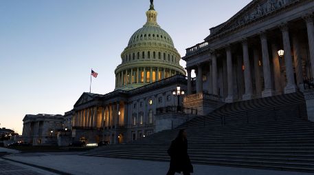 el envío de la ley al presidente Donald Trump para su firma podría evitar un cierre federal. EFE/EPA/W. Oliver