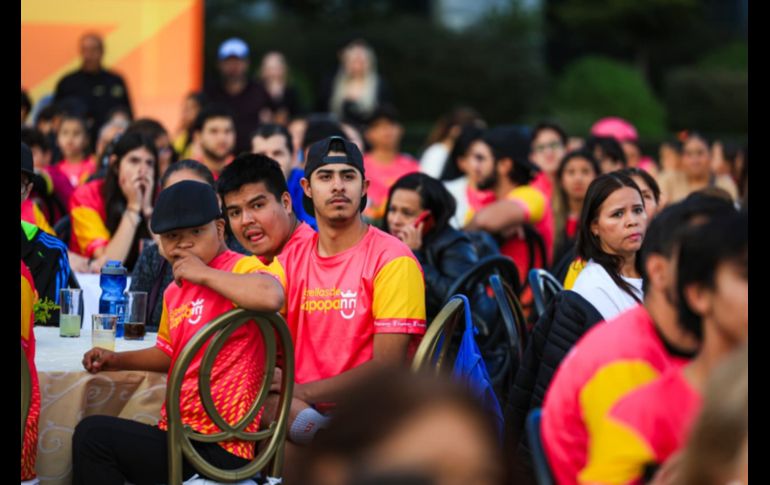 Este viernes, en el Parque de las Niñas y los Niños, fueron reconocidas y reconocidos “Las Estrellas de Zapopan” atletas de alto rendimiento que han puesto en alto el nombre de Zapopan a nivel nacional e internacional. EL INFORMADOR / J. Acosta