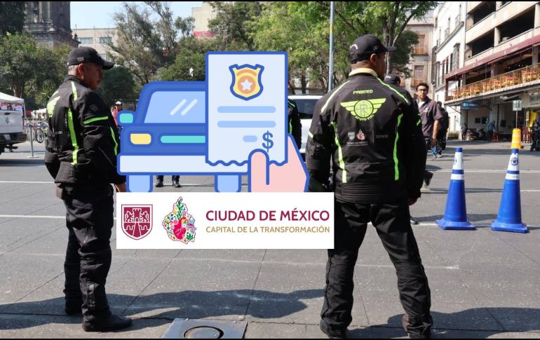 Así quedarán las tarifas de las multas vehiculares en CDMX a partir de mañana. ESPECIAL / FACEBOOK Secretaría de Movilidad CDMX