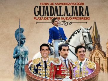 La Plaza de Toros Nuevo Progreso de Guadalajara se prepara para vivir una tarde de emociones profundas este domingo 1 de febrero. X/ @emsa_gdl.