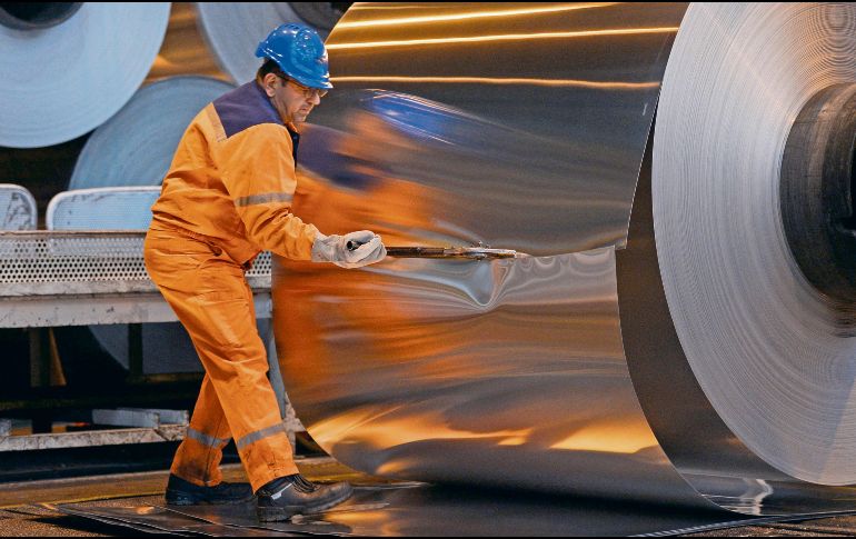 El acero y el aluminio serán protagonistas de la renegociación del T-MEC. AFP