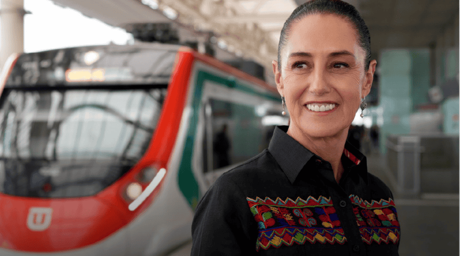 Se tiene previsto que el tren que conecta la capital del Estado de México con la Ciudad de México transporte diariamente a más de 230 mil pasajeros. ESPECIAL/Gobierno de México