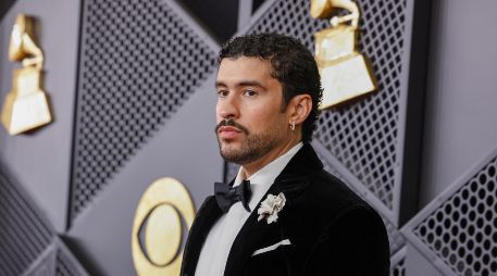 Bad Bunny hizo inónica la gala de los Grammys 2026, y no precisamente por su música, sino por su mensaje político. EFE / ARCHIVO