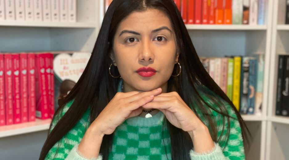 Godoy primero publicó 'Sigue mi voz' en Wattpad, sitio donde escritores suben sus libros y en el que este título acumula casi 38.5 millones de lecturas. EFE/Álbum A. Godoy