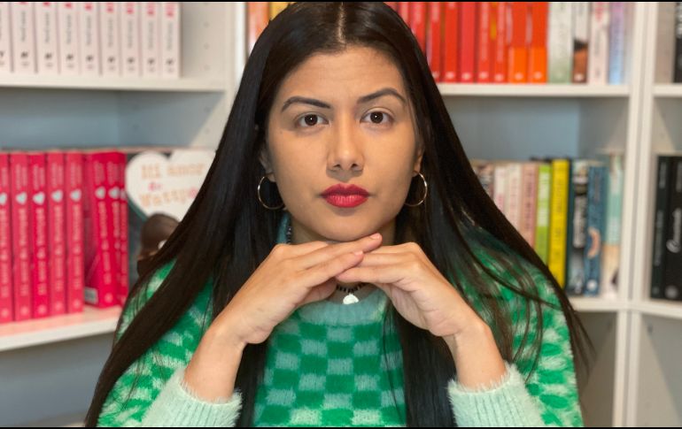 Godoy primero publicó 'Sigue mi voz' en Wattpad, sitio donde escritores suben sus libros y en el que este título acumula casi 38.5 millones de lecturas. EFE/Álbum A. Godoy