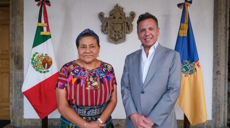 El acuerdo entre el Gobierno de Jalisco y la Fundación Rigoberta Menchú Tum establecerá una estrategia proactiva y propositiva. ESPECIAL