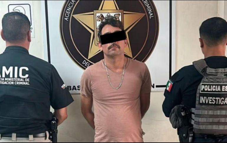 César Daniel “N”, alias “El Peye”, considerado objetivo prioritario por las autoridades y con al menos diez órdenes de aprehensión vigentes por delitos de alto impacto, fue detenido en el municipio de Cajeme. ESPECIAL