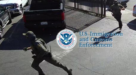 Así fue la persecución de ICE en contra de un mexicano que se encontraba en una iglesia cristiana. EFE /  Hills United Methodist Church Hispanic Mission