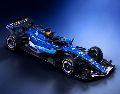 La escudería británica llevó a cabo la presentación del exterior de su nuevo monoplaza para 2026. EFE / ESPECIAL / Atlassian Williams F1 Team