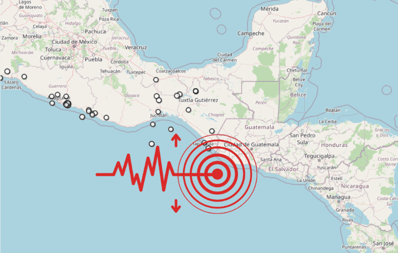 &nbsp;Sismo en Chiapas. ESPECIAL / SSN