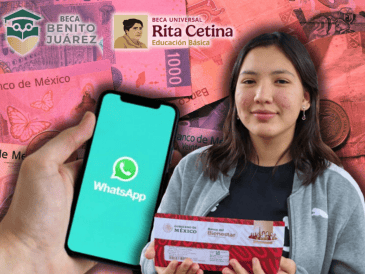 Millones de beneficiarios de las becas Rita Cetina y Benito Juárez se encuentran a la espera de la publicación del calendario de pagos. ESPECIAL/Becas Benito Juárez/Canva