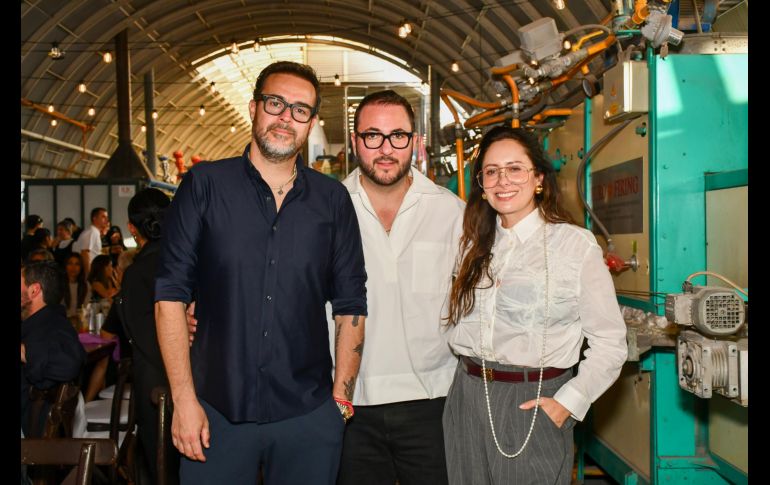 Oscar Barrera, Víctor Martínez y Chris Sandoval. GENTE BIEN JALISCO / Revista del 6 de febrero 2026