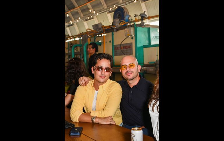 Rodrigo Mora y Juan Pablo Orendain. GENTE BIEN JALISCO  / Comida de José Noe Suro