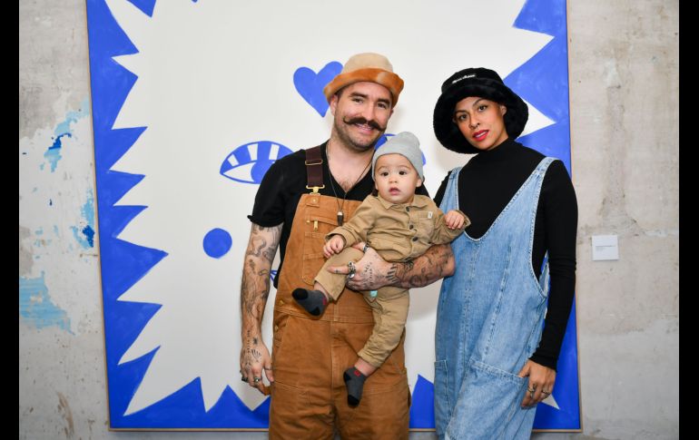 Santy Barba, Eyden Barba e Yvette Alfaro. GENTE BIEN JALISCO / M. RACHED