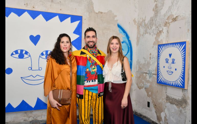 Tania Gaxiola, Erick Millán y Natalia Ordaz. GENTE BIEN JALISCO / M. RACHED