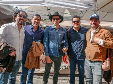Juan Pablo Elizundia, Andrés Camarena, Jaime De Alba, Jorge González y Gustavo Murillo. GENTE BIEN JALISCO / Revista del 6 de febrero 2026