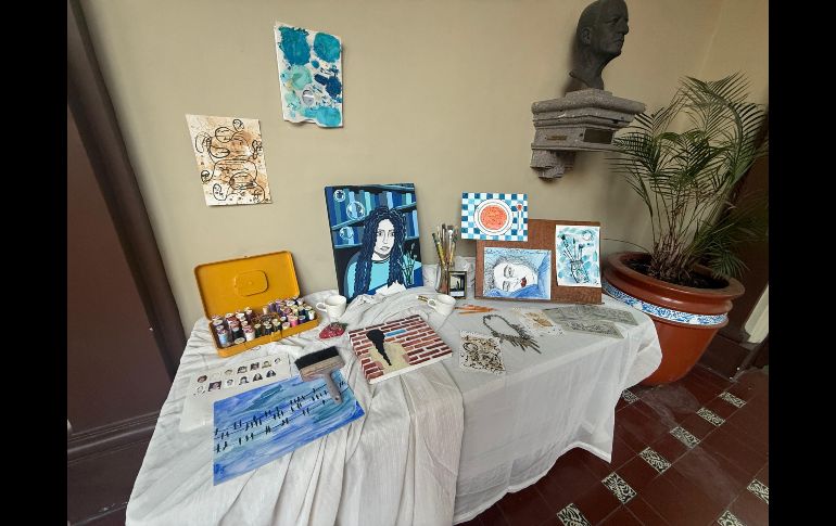 PocaSangre explicó que la muestra propone un hilo conductor que permite transitar por esos momentos. EL INFORMADOR / H. Navarro