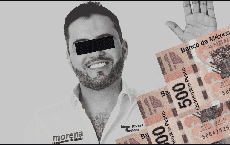 Diego Rivera Navarro enfrenta múltiples denuncias, una de ellas es por extorsión y por violencia política de género en contra de regidoras del ayuntamiento. ESPECIAL