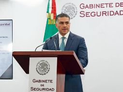 Omar García Harfuch. El secretario de Seguridad informó que la Operación Enjambre ha derivado en la detención de 67 servidores públicos. ESPECIAL