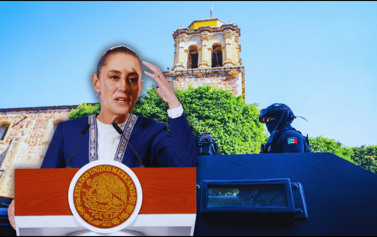 Sheinbaum dice que personalmente recibió denuncias del actuar de Rivera Navarro, alcalde de Tequila, ligado al Cártel Nueva Generación (CNG). EL INFORMADOR / J. Acosta / SUN / ARCHIVO