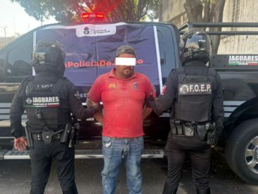 El sujeto fue puesto a disposición de un agente del Ministerio Público, para su traslado ante un juez de control. ESPECIAL