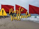 Así serán las condiciones del mar en Puerto Vallarta este fin de semana. ESPECIAL / FACEBOOK Protección Civil y Bomberos Puerto Vallarta