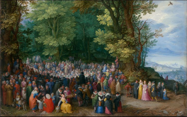 «Ustedes son la sal de la tierra. Si la sal se vuelve insípida, ¿con qué se le devolverá el sabor?». WIKIPEDIA/«El Sermón de la Montaña», de Jan Brueghel el Viejo