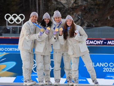 La actualización del medallero de Milano Cortina 2026 se estará dando a conocer en el transcurso de este día. EFE/EPA/PIERRE TEYSSOT