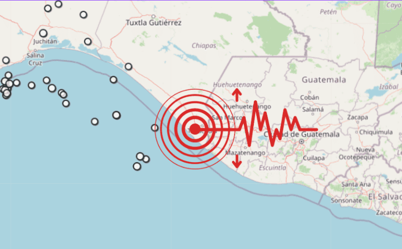 Sismo en Chiapas. ESPECIAL / SSN&nbsp;