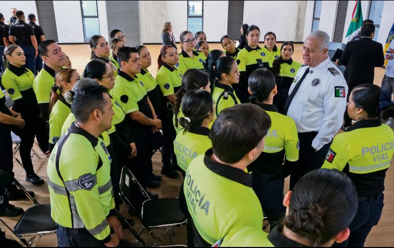 Jorge Arizpe, comisario Vial, destacó la disposición de su personal. ESPECIAL