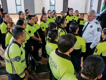 Jorge Arizpe, comisario Vial, destacó la disposición de su personal. ESPECIAL