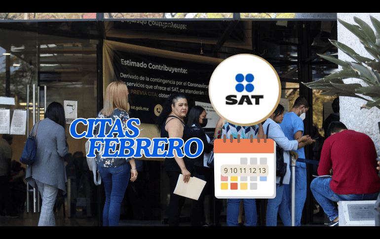 La disponibilidad de citas del SAT varia dependiendo del estado. EL INFORMADOR / ARCHIVO