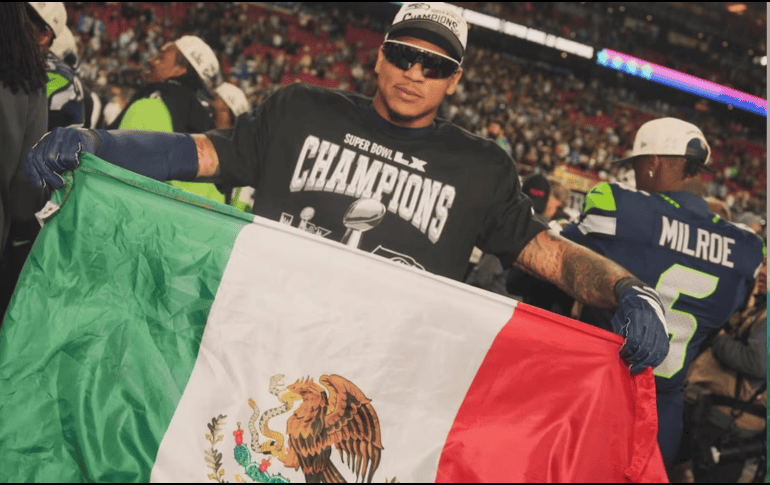 Cuando los Patriotas de Nueva Inglaterra aún se mantenían con vida y estaban a un touchdown de acercarse peligrosamente en el marcador, Love consiguió una intercepción clave que cambió el rumbo del encuentro. Instagram/@nflmx